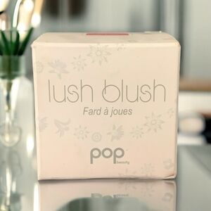 Rare NIB POP BEAUTY Lush Blush Delicate Powder Blush Color TWO CHERRY BLOSSOM